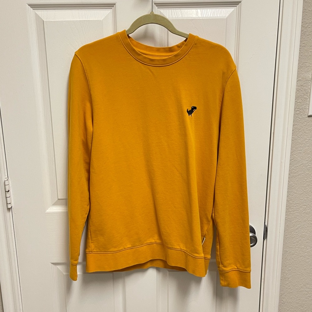 A-dam Yellow Dino Sweater